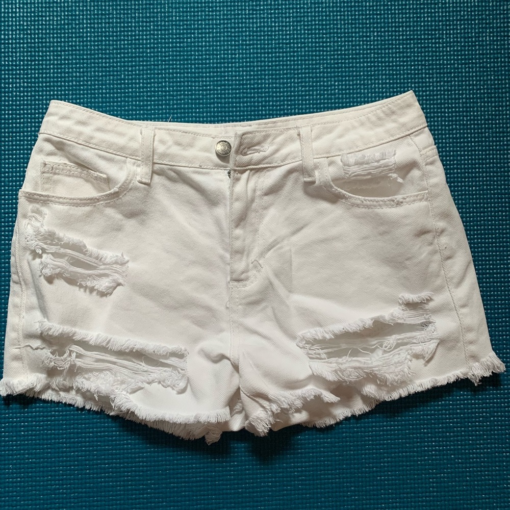 White Cello Shorts